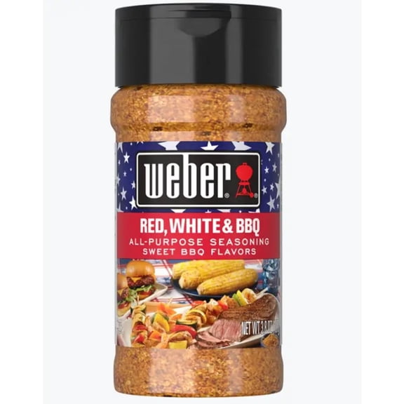 Weber Red White & BBQ Sweet BBQ Flavor All Purpose Seasoning 3.8 oz