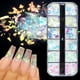 thumbnail image 2 of Lentejuelas iridiscentes para decoración de uñas, purpurina holográfica AB, sirena Irregular, escamas de manicura, suministros para profesionales, 2 of 4