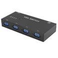 thumbnail image 2 of Conmutador Convertidor De Video Adaptador Vga Pantalla Hd Accesorios Para Computadora Negro 4&Amp;#8209;In&Amp;#8209;1&Amp;#8209;Out Scienceny EL008632-00, 2 of 6