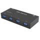 thumbnail image 2 of Conmutador Convertidor De Video Adaptador Vga Pantalla Hd Accesorios Para Computadora Negro 4&Amp;#8209;In&Amp;#8209;1&Amp;#8209;Out Noticed EL008632-00, 2 of 6