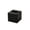 Black, variant on Fareti Tissue Box Holder with Circular Wide Mouth Design, Desktop Refillable Tissue Storage Container for Home Office Car, 4.5x4.5x3.9 Inch