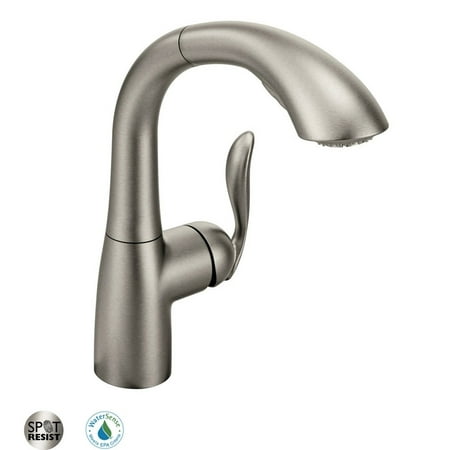 Moen 7294srs Arbor Single Handle Kitchen Faucet With Pullout Spray