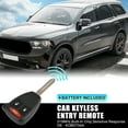 thumbnail image 2 of 315MHz KOBDT04A Smart Proximity Reemplazo de entrada sin llave Mando a distancia para llave de coche para Dodge Caliber Dakota Durango Magnum Nitro para Ram para Mitsubishi 2004-2012 3 botones con llave de puerta Unique Bargains Llave Inteligente, 2 of 7