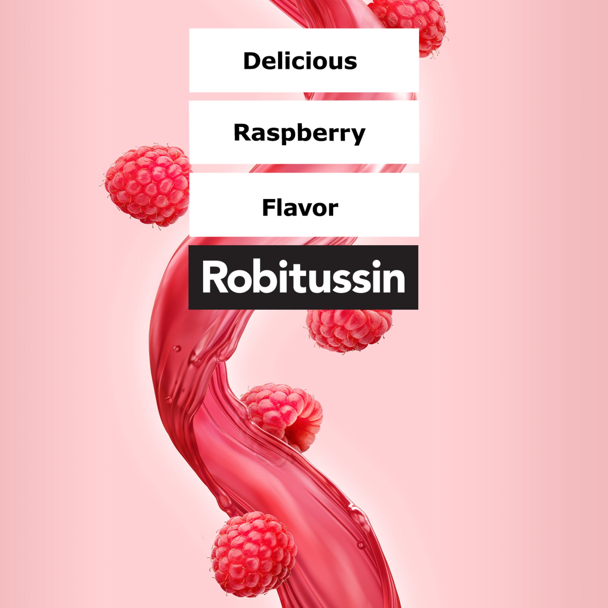 Robitussin Adult CF Max Severe Multi-Symptom Cough, Cold, and Flu Relief Medicine, Raspberry, 8 Fl Oz.