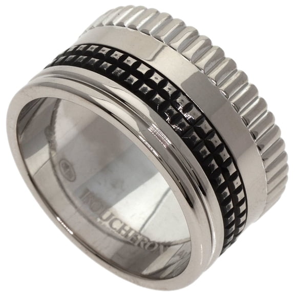 Pre-Owned Boucheron Quatre Large #57 Ring, 18K White Gold, Women's
