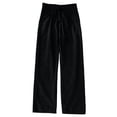thumbnail image 4 of HOMADLES Men's Loose Fit Jeans Straight Leg Stretch Soft Casual Pants Side Pocket Fashion Pants Black Size L, 4 of 6