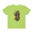 thumbnail image 2 of Aztec Dragon Design Unisex Garment-Dyed T-shirt, 2 of 4