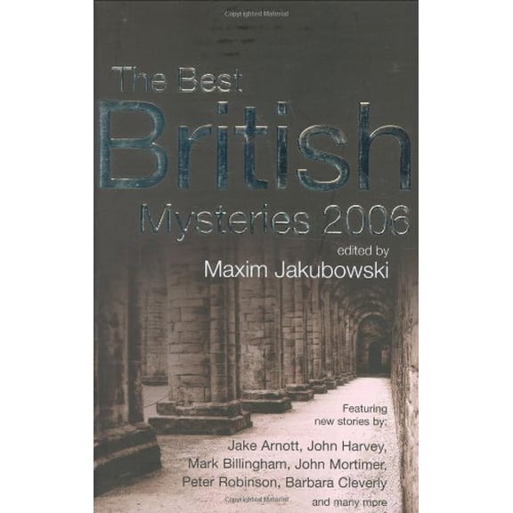 Pre-Owned The Best British Mysteries 2006 Edited by Maxim Jakubowski (Hardcover), English