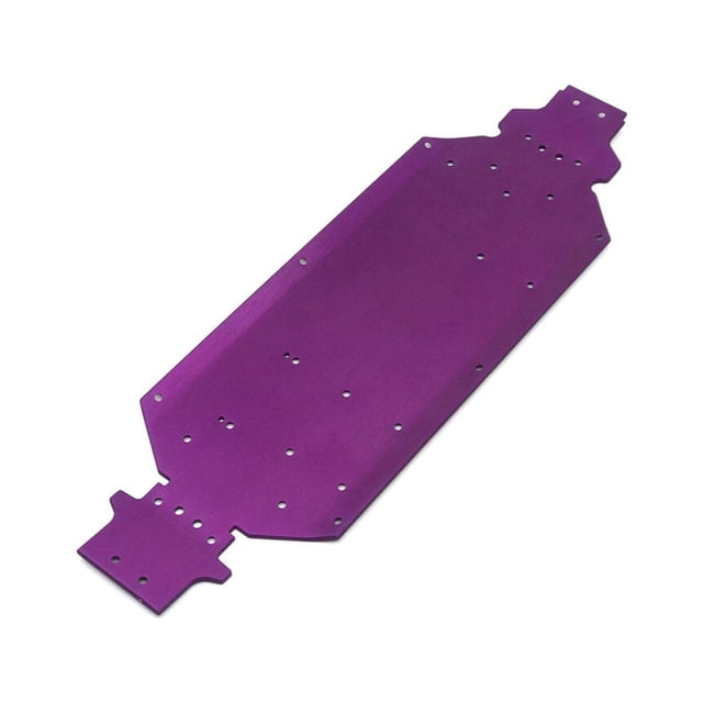 kurtrusly 1/12 RC Cars Bottom Plate Upgrade Spare Part Modification Mounted Attachment Replacement for WLtoys 124016 124017 124018 124019 Purple