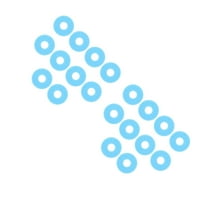 Masteelf 20 pcs  Guitar Strap Lock Set Heavy Duty Metal Guitar Strap Button Straplock Hold Tight Strap Locks For Electric Guitar Guitar Strap Parts