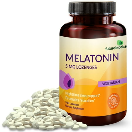 Melatonin 5mg, 360 Orange Lozenges