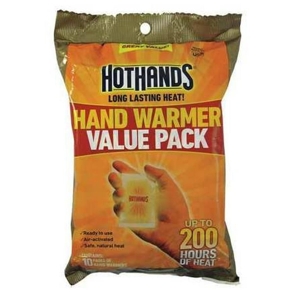 HotHands Hand Warmers 10 Pair Value Pack (2Pk), Hot MultiPurpose Heat