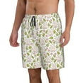 thumbnail image 2 of Naloa Cute Rabbit Men's Beach Shorts, Surfing shorts, Swim trunks, Quick Dry Swim Trunks for Surfing Beach Fun - Medium, 2 of 9