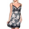 thumbnail image 1 of Body Touch Women Sexy Chemise Top Pajamas Super Soft Floral Yummy Lace Paisley Floral, 1 of 1