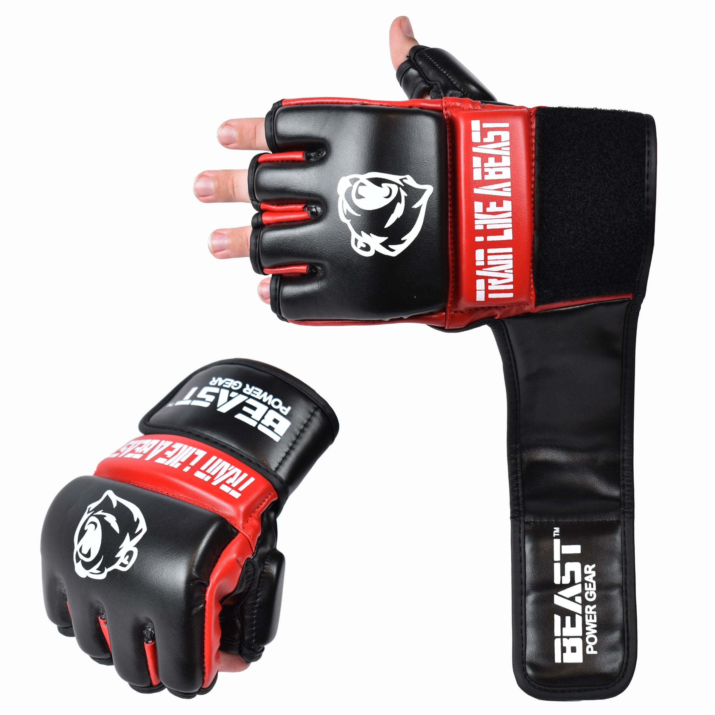 Women MMA Gloves Boxing Punch Kick boxing UFC Muay thai Training Sparring Padded 
