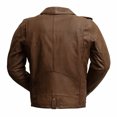thumbnail image 2 of First Manufacturing WBM2803-XXL-RFD Sid Lambskin Leather Jacket, Red Ford - 2XL, 2 of 2