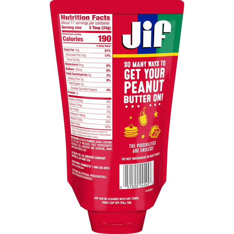 Real Peanut Butter Tube - 5 oz