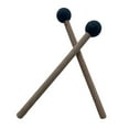 thumbnail image 4 of 2 piezas de percusión xilófono campana mazos instrumento de percusión palos mazo Glockenspiel palos mazo de goma para bateristas Negro CUTICAT Mazos de percusión, 4 of 6