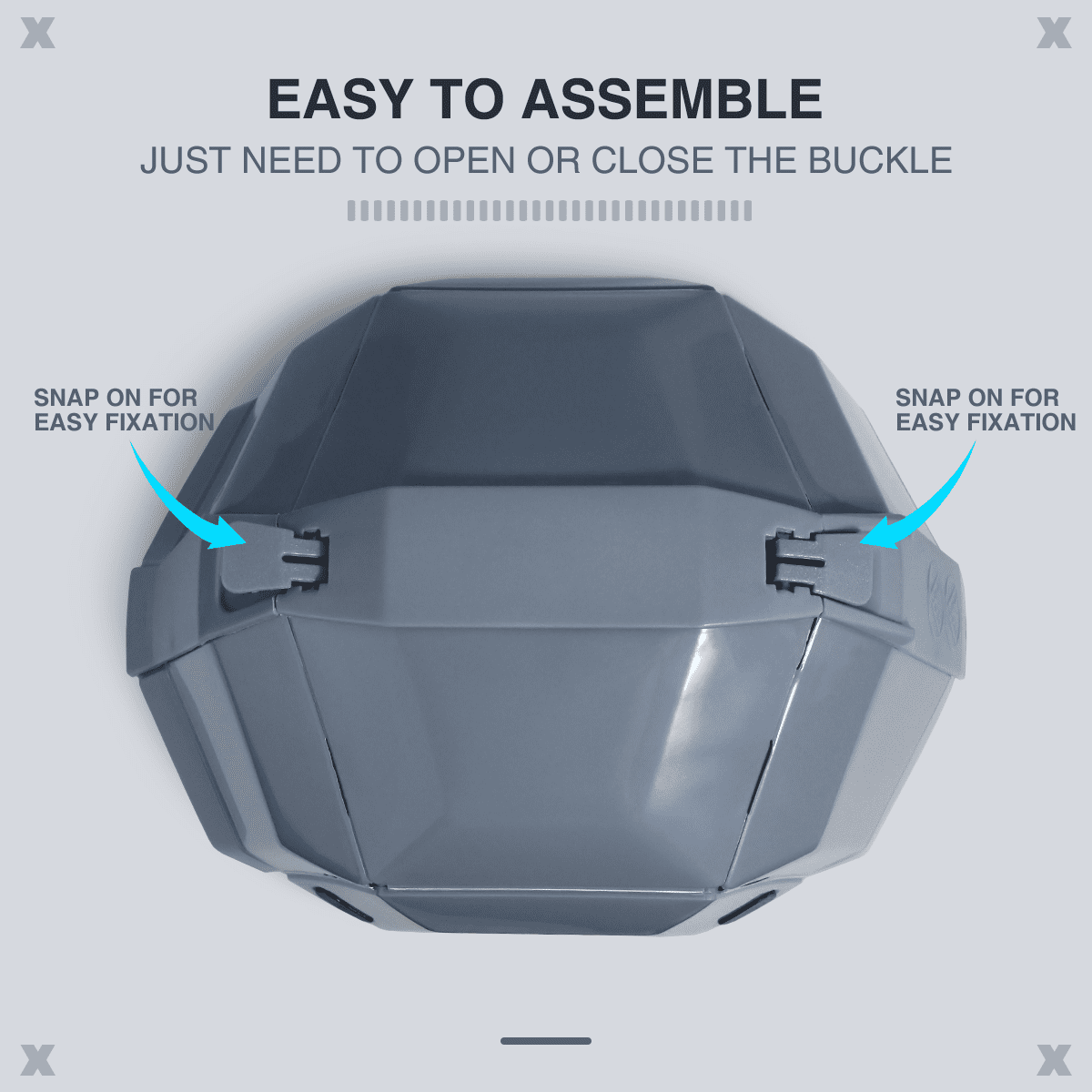 Foldable Safety Hardhat Helmet Outdoors Collapsible Helmet Perfect Construction Hard Hats Safety Cap One Size for Offices Earthquake Public Facilities of Disaster (Gray)