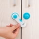 thumbnail image 2 of Azul 12 Uds puertas de seguridad para niños, cerraduras y pestillos de armario, cerraduras magnéticas de seguridad para niños cerradura de armario cerradura plana para cajón utilizada para, 2 of 5