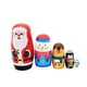 thumbnail image 2 of Five Story Santa Claus Russian Nesting Dolls Children's Expressionless Toys Deception Gifts Birthday Christmas Gifts Expressionless Gifts, 2 of 6