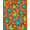 Orange, Pattern 3, variant on ODIKA 4x6 Machine Washable Non-Slip Area Rug, Wild Expedition Rainforest Creatures Motif High Traffic Rug, Blue, 682201