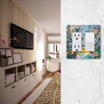thumbnail image 5 of Yayeee Rocker Switch Wall Plate 1-Gang 4.6"x2.9" Home Decorative Outlet Cover, Colorful Leaves, 5 of 6
