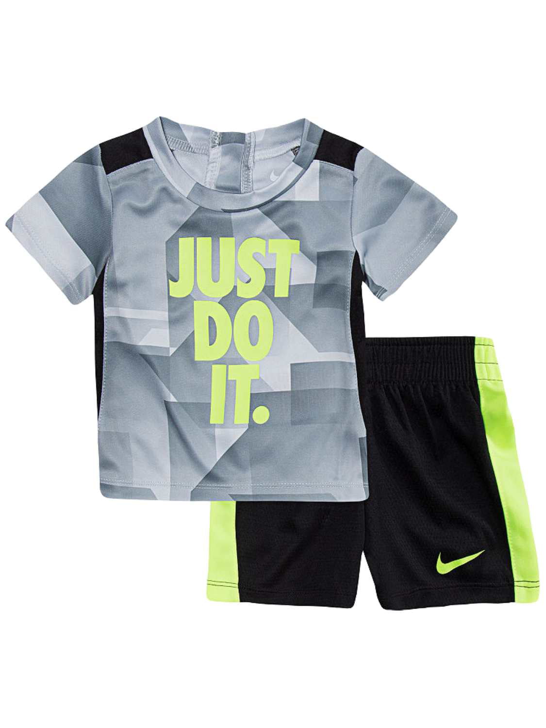 Nike Dri-fit Toddler Boys Outfit Gray 