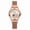 KRM, variant on Kitty Cat KRM My MLD Cinnamrooll Rose Gold Diamond Quartz Watch Luminous Pointer