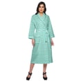 thumbnail image 1 of Moomaya Printed WoMen's Robe Dressing Gown With Pockets Bath Robe Girls, 1 of 6