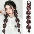 thumbnail image 6 of New Concubine Synthetic Bubble Twist Ponytail High Elastic Wig Woman Hair Side Natural Lantern Braid, 6 of 40