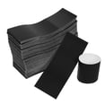 thumbnail image 4 of KONTONTY 500Set Self Adhering Paper Napkin Band Black Circular For Family Gatherings, 4 of 6