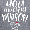 thumbnail image 3 of CafePress - You Are My Person Lovely Couple T Shirt - Women's V-Neck Dark T-Shirt, 3 of 4