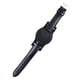 thumbnail image 2 of Correa de reloj de cuero con hebilla de metal Yuyangstore clásico Negro 19mm, 2 of 8