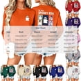 thumbnail image 3 of Qingpeng Womens Halloween Sweatshirt Spooky Season Print Crewneck Oversized Long Sleeve Oversized Fall Pullover Tops Loose Comfy Shirts, 3 of 6