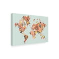 thumbnail image 2 of Trademark Fine Art 'Wild Garden World' Canvas Art by Laura Marshall, 2 of 3