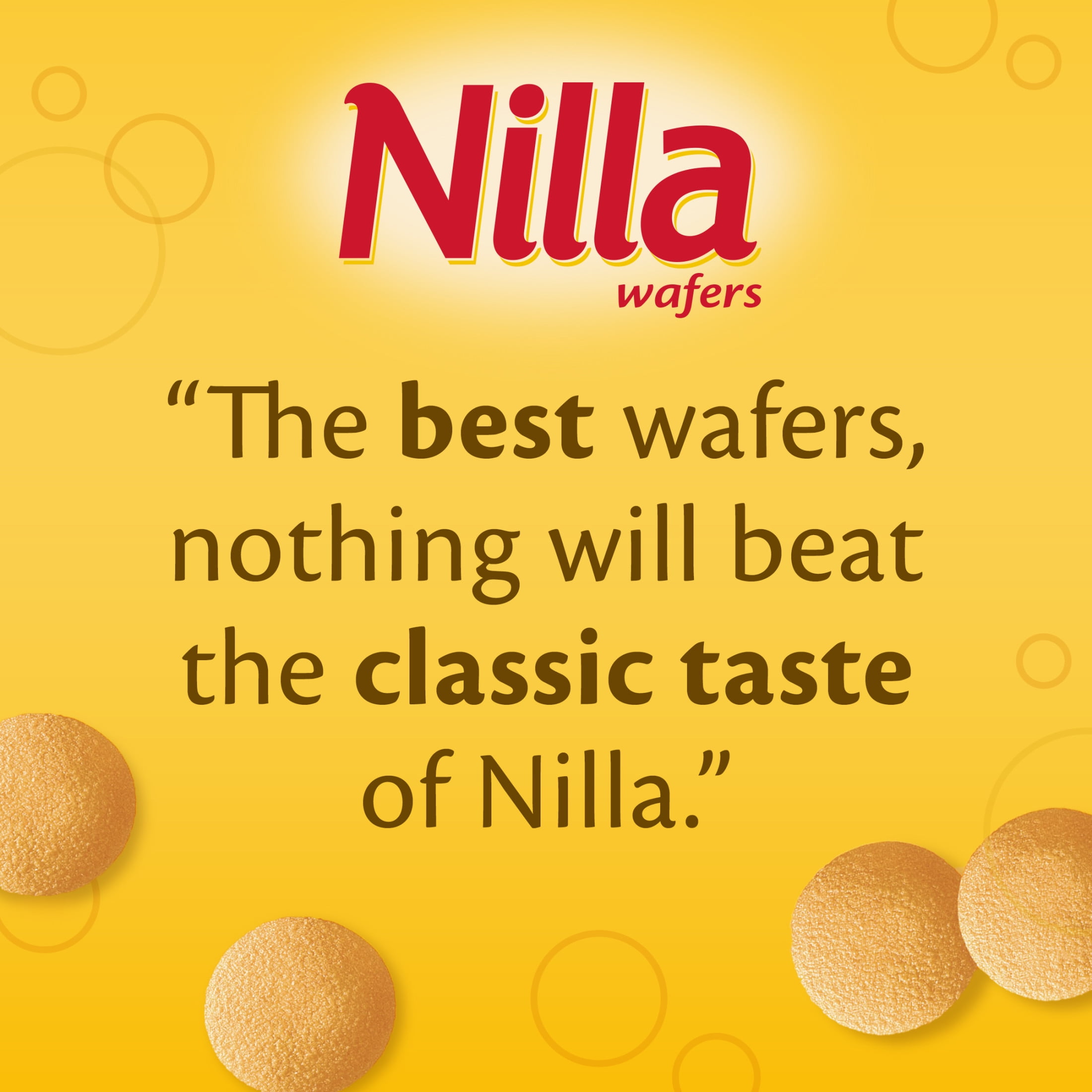 Shop Nilla Wafers Cookies, Vanilla Wafers, Family Size, 15 Oz - Great ...