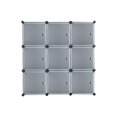 thumbnail image 1 of 9 Cube Stackable Organizer Closet Storage Wardrobe Clothes Rack Shelf Cabinet US, 1 of 5