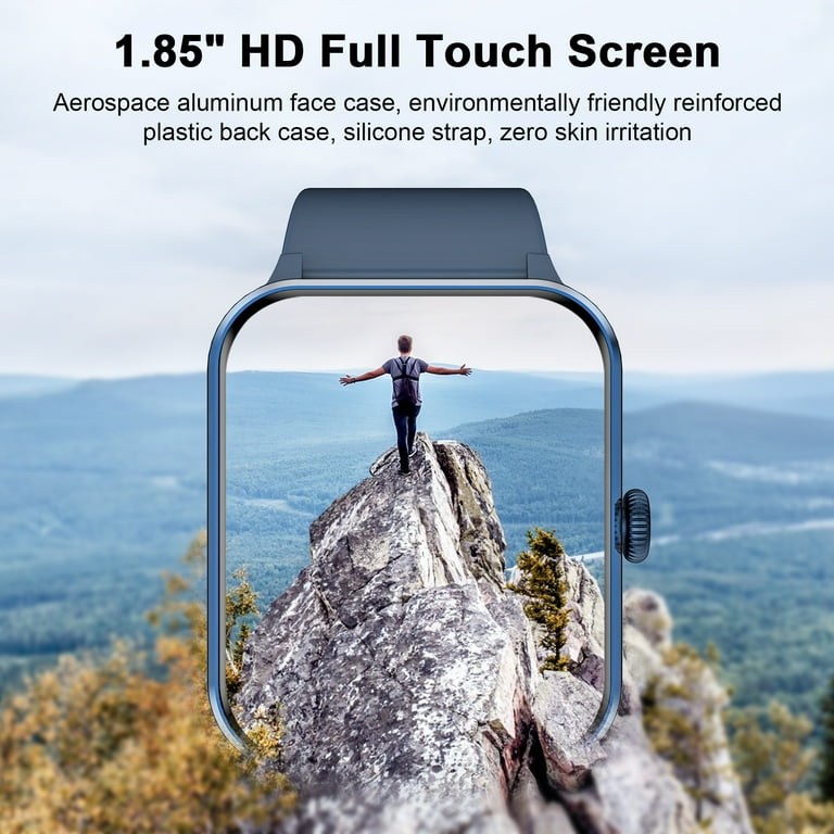 Blackview Smart Watch Men Women Inch HD Touch Screen Fitness