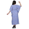 thumbnail image 3 of Moomaya Long Caftan Maxi Dress Beach Swimwear Cover Up Womens Kaftan Plus Size - L-XL, 3 of 6