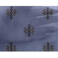 thumbnail image 4 of oneOone Georgette Viscose Fabric Geometric Ikat Decor Fabric Printed BTY 42 Inch Wide, 4 of 4