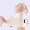 thumbnail image 3 of Attelle de Poignet pour Tendinite Arthrite Ultra Mince Soutien Léger Réduit les Blessures au Poignet Pouce Antidérapant avec Compression Réglable pour Entorses Exercices de Tirage, 3 of 8