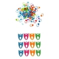 thumbnail image 1 of 12 Uds Portabrocas de Silicona Zulema Clips de Bobina 3 x 2.5 cm, 1 of 6