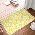 thumbnail image 2 of Cauagu Daisies Flowers Print Front Door Mat for Indoor Entrance 16x24 Inche,Absorbent Doormat Washable Carpet for Bathroom/Garage/Kitchen/Entry/Back, 2 of 7