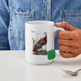 thumbnail image 4 of CafePress - Audubon Wild Turkey Bird Large Mug - 15 oz Ceramic Large White Novelty Mug, 4 of 6