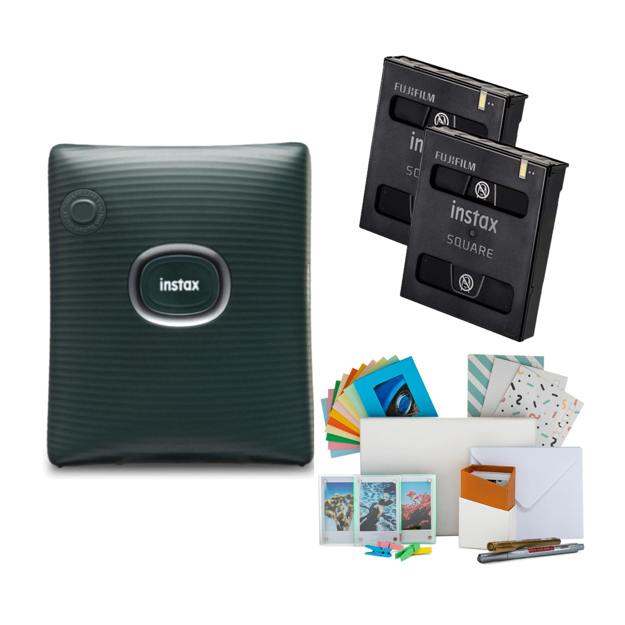 Fujifilm instax Link Wide Printer Mocha Gray With Instax Wide Film