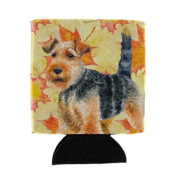 Welsh Terrier Fall Can or Bottle Hugger