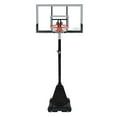thumbnail image 1 of Spalding Hercules Acrylic Portable Basketball System, 54-in, 1 of 2
