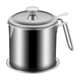 thumbnail image 2 of Fine Mesh Oil Filter Jug with Lid Maintain the Purity of Your Cooking Oil, 2 of 11
