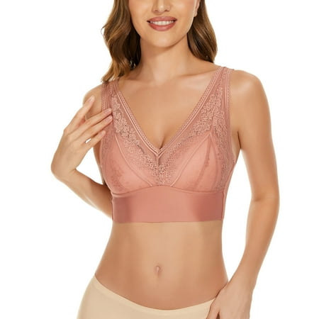 

3 packs * Lace Bra Plus Size Bra Women Underwear Bralette Crop Top Sexy Female Bra Large Tube Top Female Loose And ComfortableBrassiere High Elasticity Bra bras for women